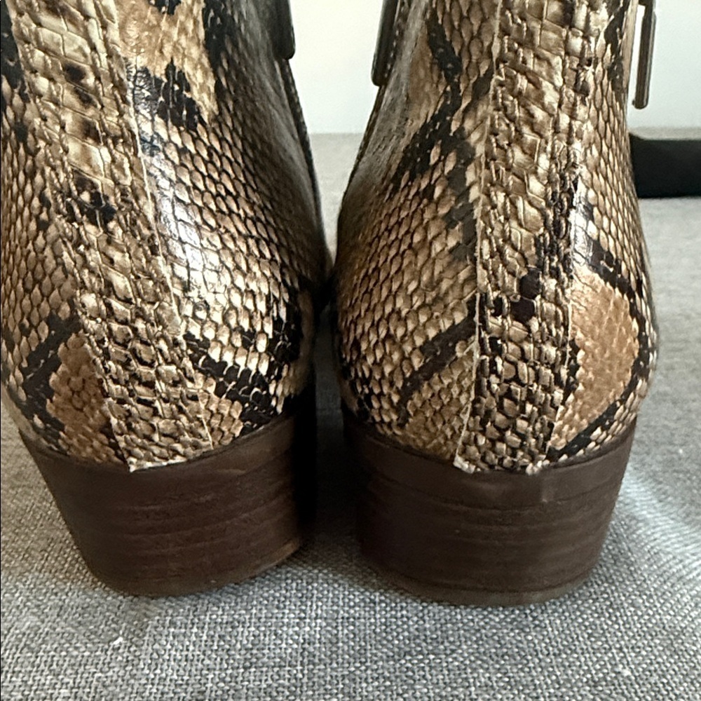 Lucky brand Snakeskin Ankle Boots - Picture 8 of 9